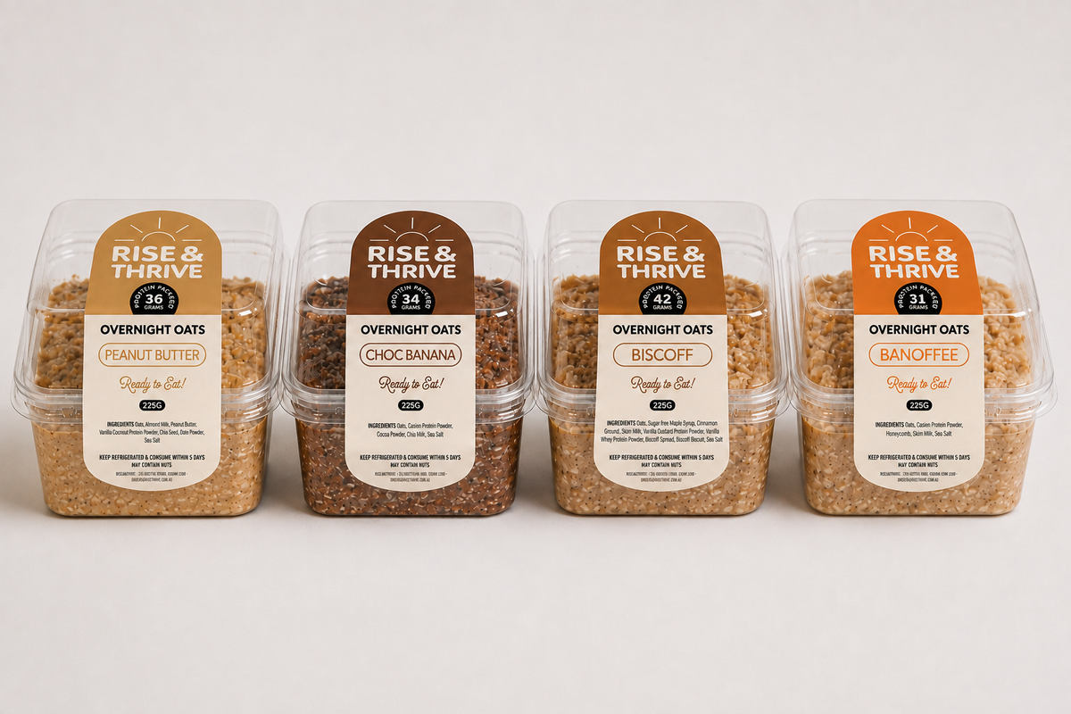 4-PACK OVERNIGHT OATS – MIX YOUR FLAVOURS